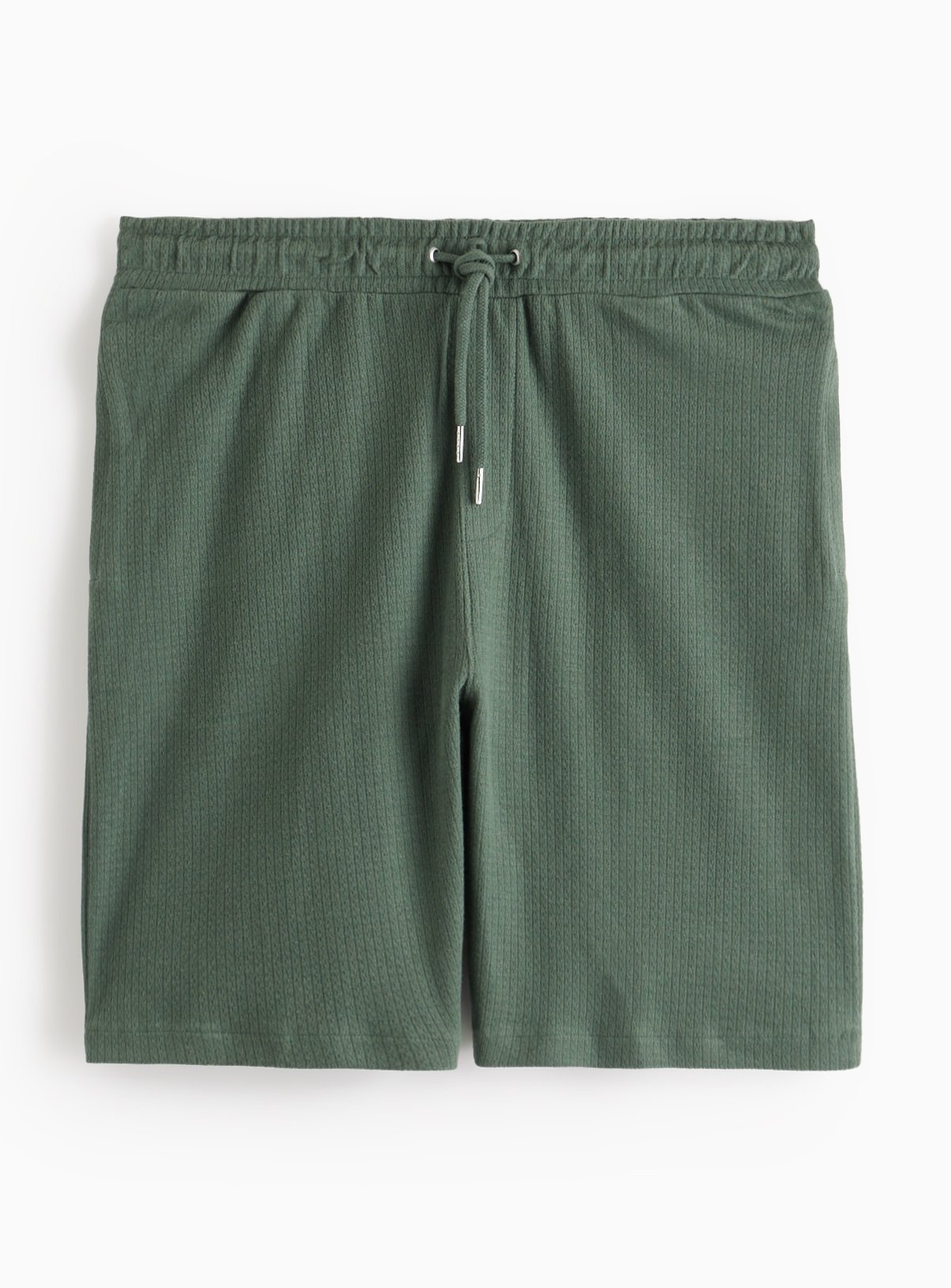 UNION WORKS Green Textured Co-ord Shorts  XL - Image 3 thumbnail